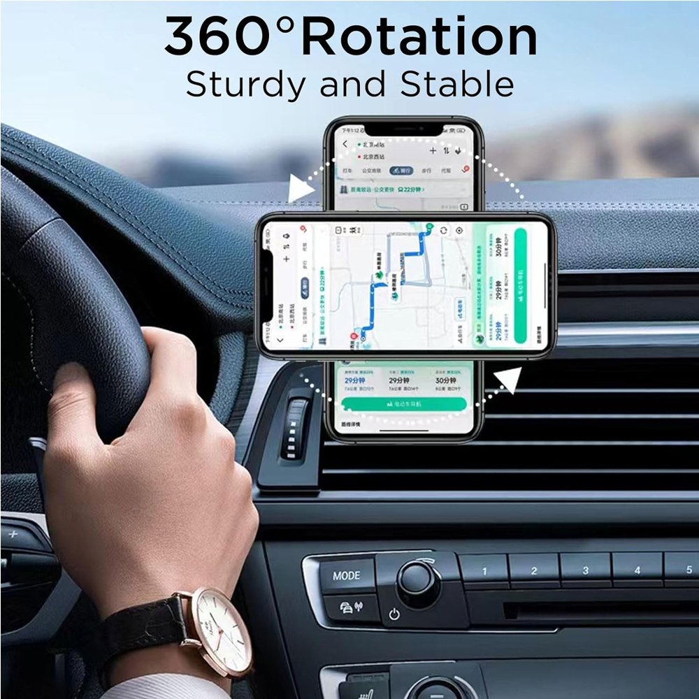 Mobile Phone Holder, Adjustable Magnetic Car Phone Holders - Image 8