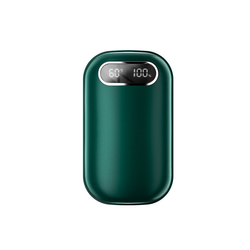 Large Capacity Double-sided Heating Digital Display USB Charging Portable Hand Warmer - Image 9