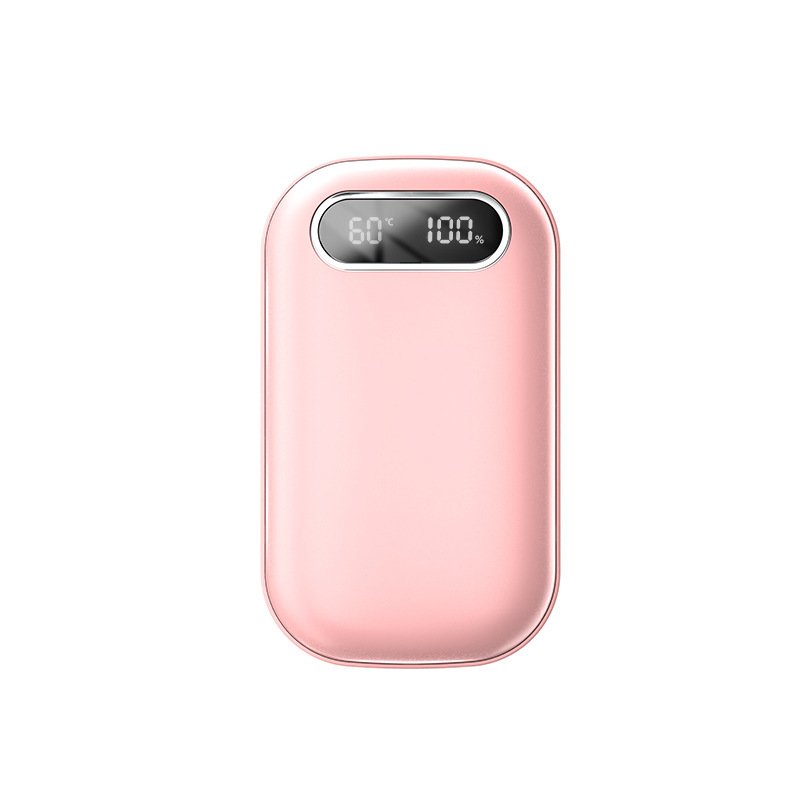 Large Capacity Double-sided Heating Digital Display USB Charging Portable Hand Warmer - Image 10