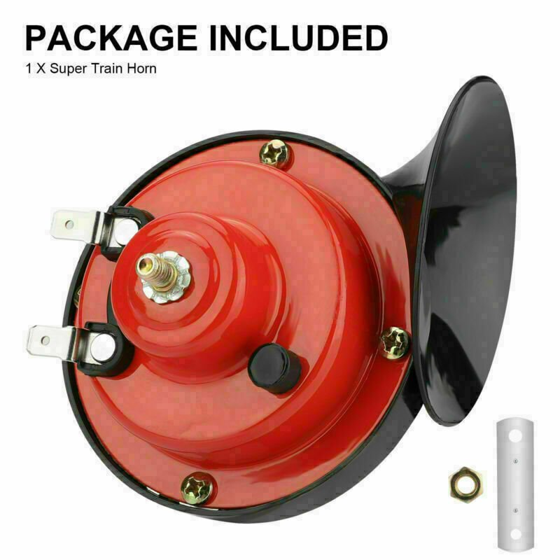12V 300DB Super Loud Train Horn Waterproof For Motorcycle Car Truck SUV Boat - Image 3