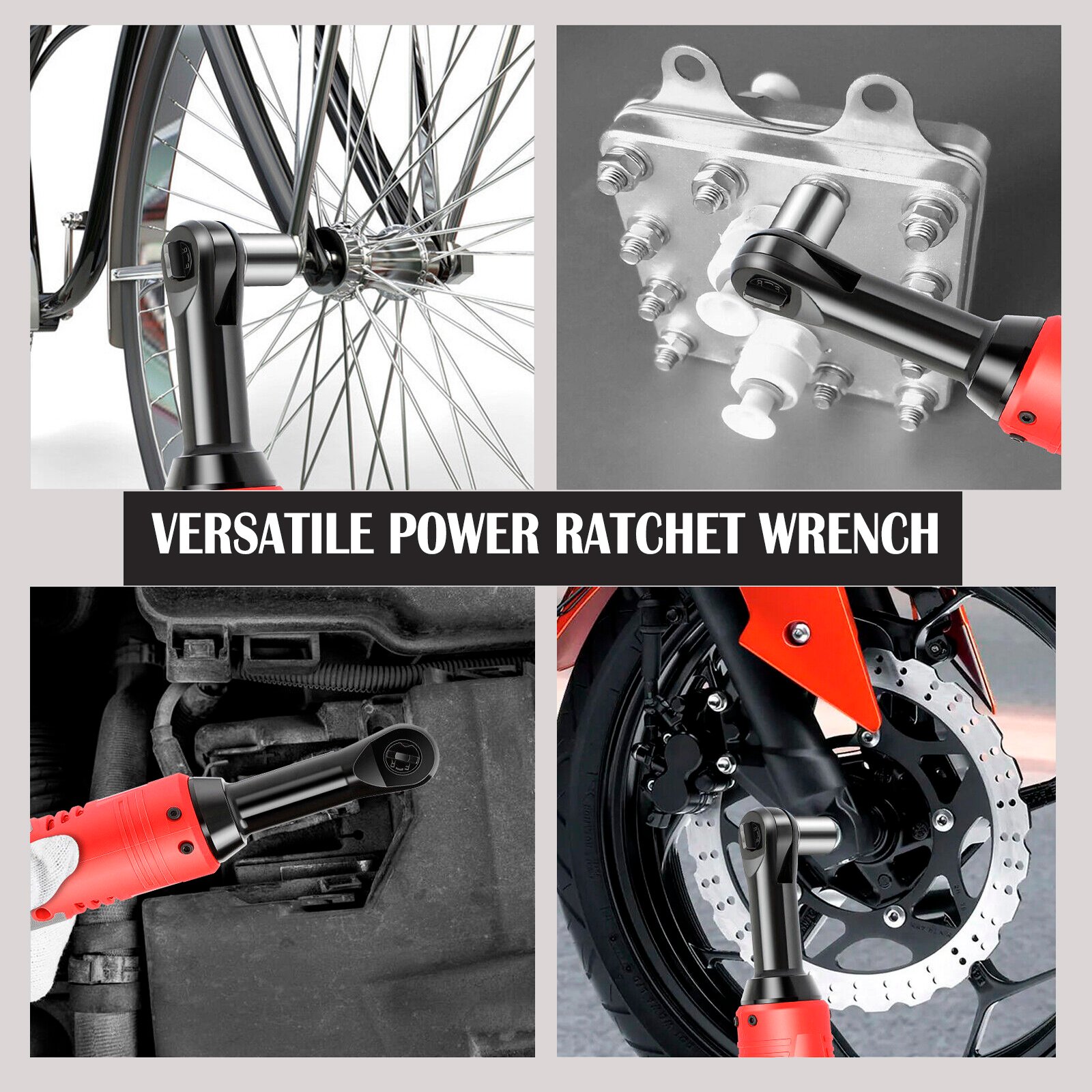 TQUAGGA Cordless Electric Ratchet Wrench Set, 12V, 45ftlbs,Variable Speed Power Ratchet Wrench,with Batteries2,Automotive Repair Tools, Electric Tools Cordless,Hardware,Impact,Heavy Duty - Image 5