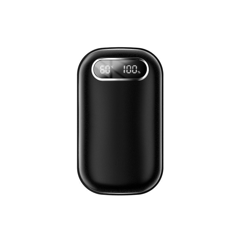 Large Capacity Double-sided Heating Digital Display USB Charging Portable Hand Warmer - Image 6
