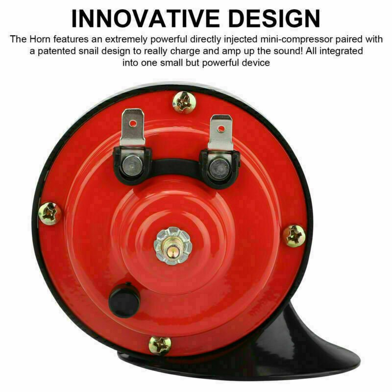 12V 300DB Super Loud Train Horn Waterproof For Motorcycle Car Truck SUV Boat - Image 2