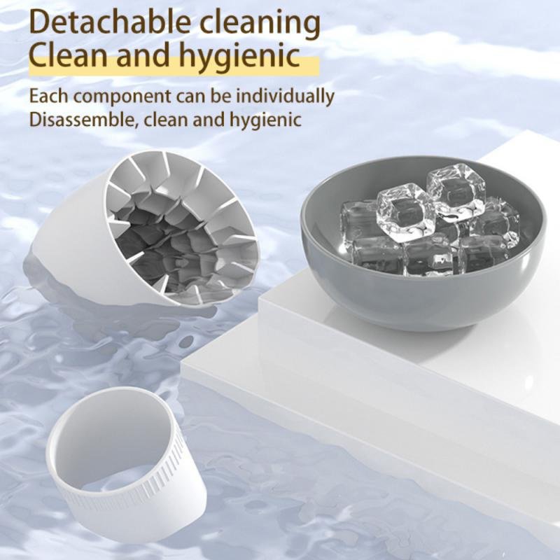 Ice Block Mold Silicone Mushroom Ice Cup Frozen Refrigerator Ice Grid Box Durable Easy Demould Bucket Homemade Crushed Ice Maker Ktichen Gadgets - Image 7