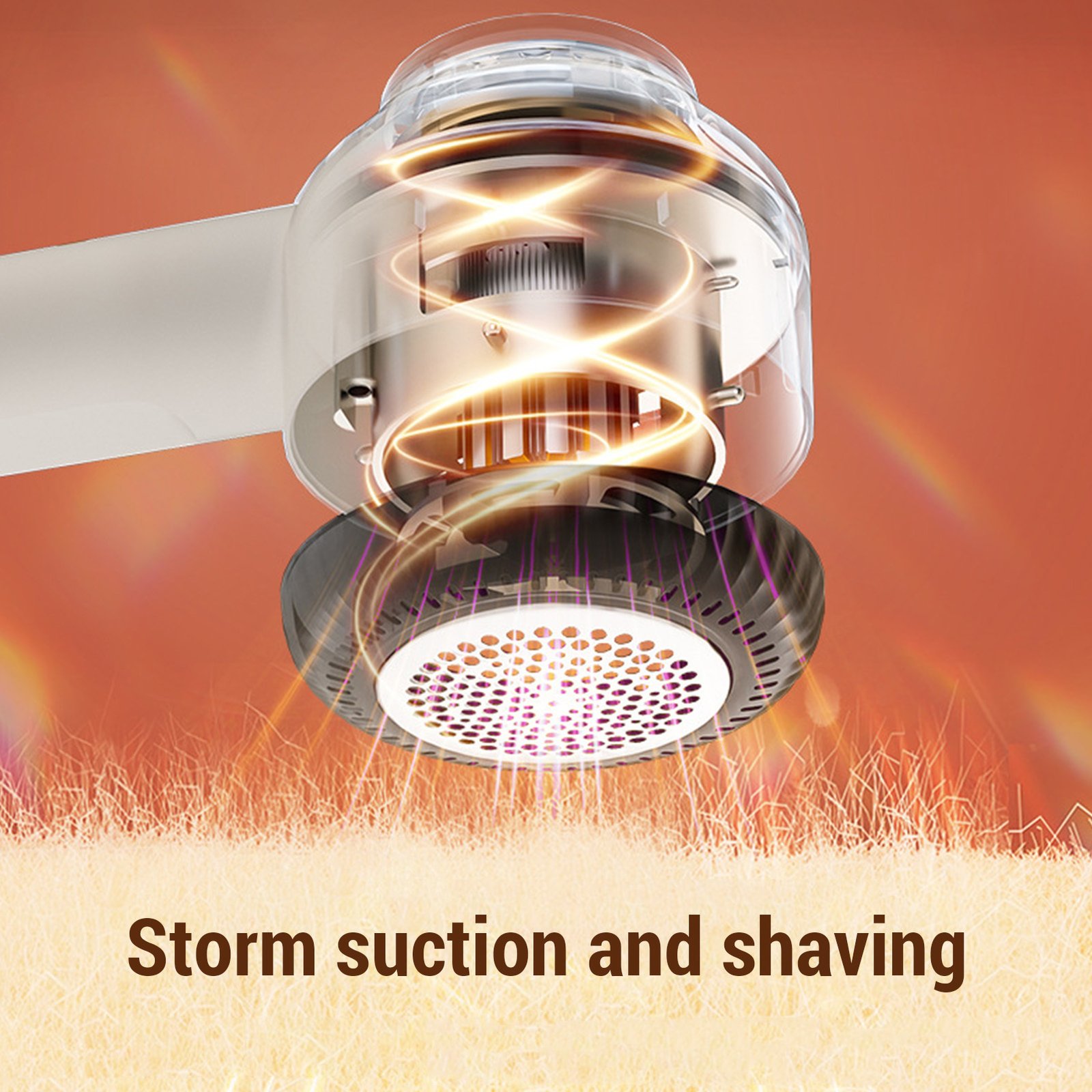 Lint Remover Rechargeable Electric Portable Sweater Defuzzer With 6 Leaf Digital LED Display Remove Pilling For Clothes Furniture Sweater Couch - Image 5