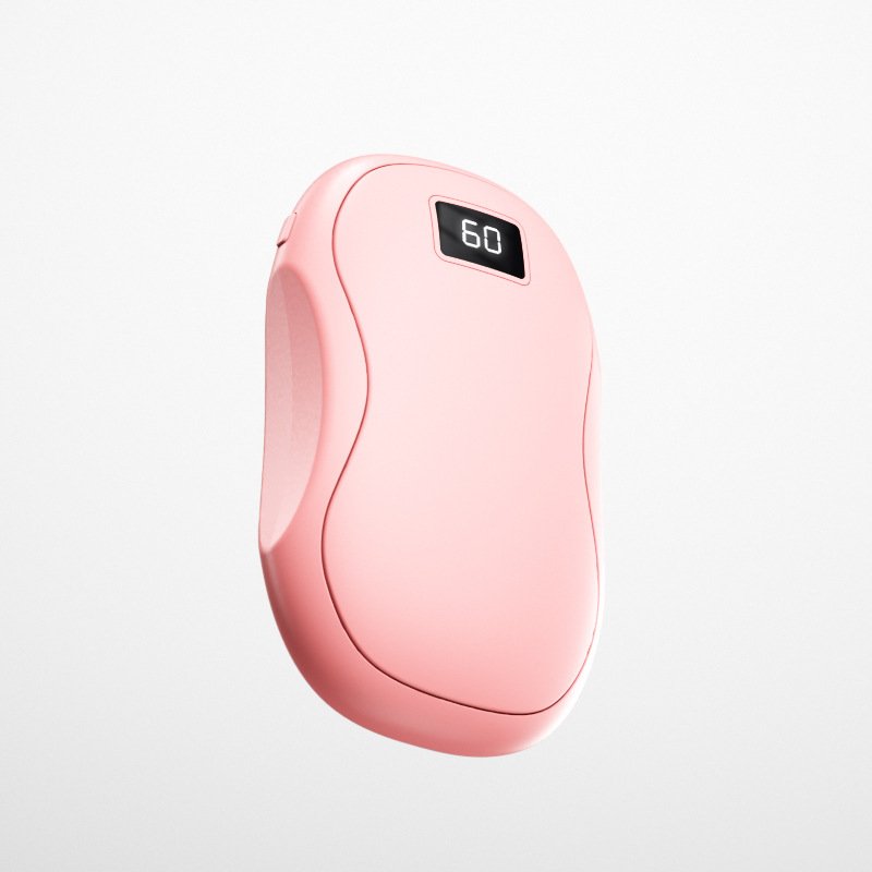 Large Capacity Double-sided Heating Digital Display USB Charging Portable Hand Warmer - Image 4