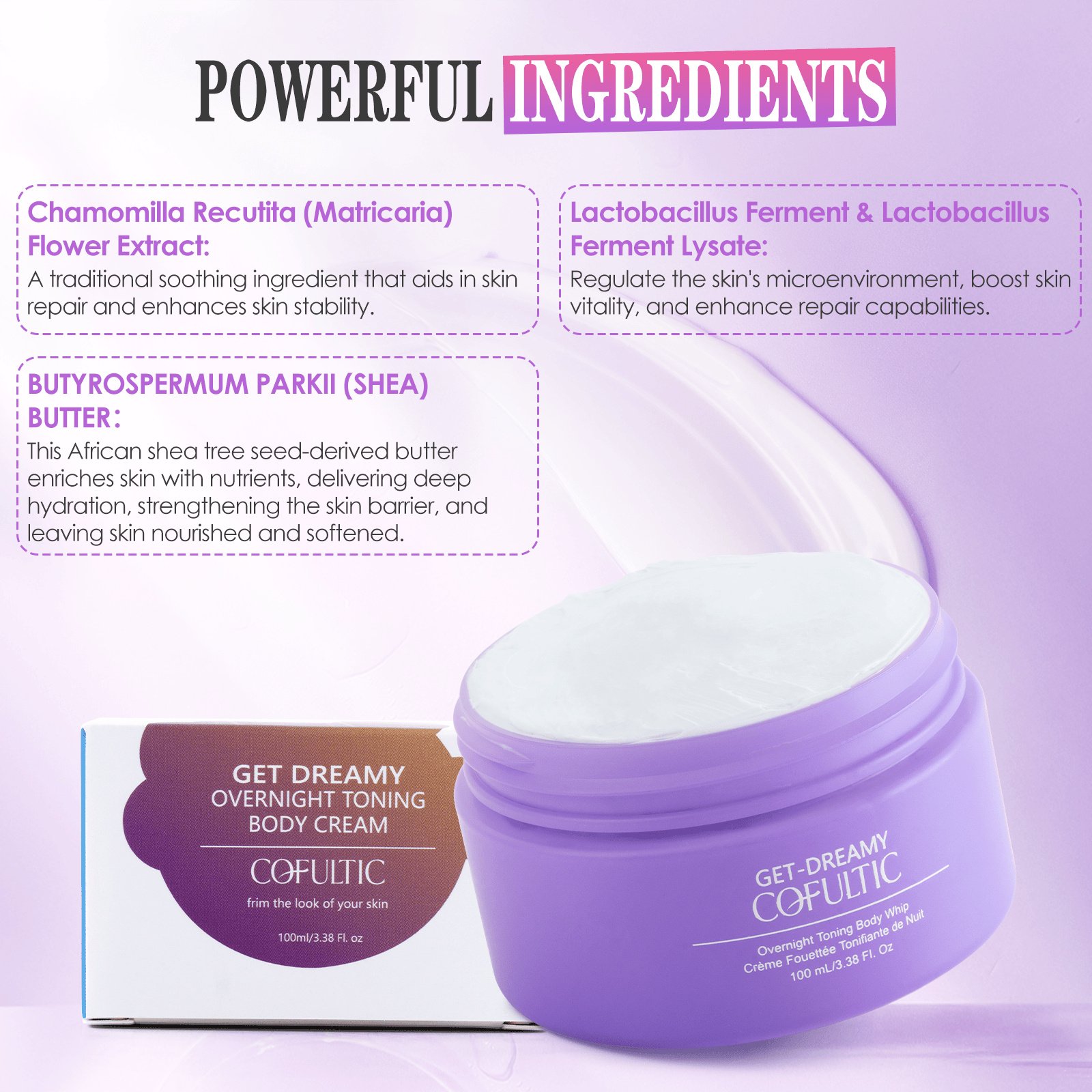 Cofultic Night Sleep Tightening Cream Flat Wrinkles - Image 4