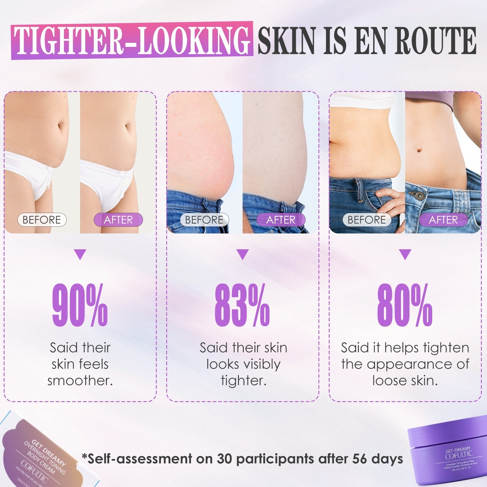 Cofultic Night Sleep Tightening Cream Flat Wrinkles - Image 5